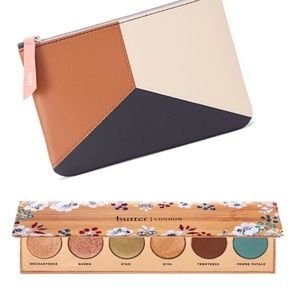 Butter London Natural Eyeshadow Palette & Bag
